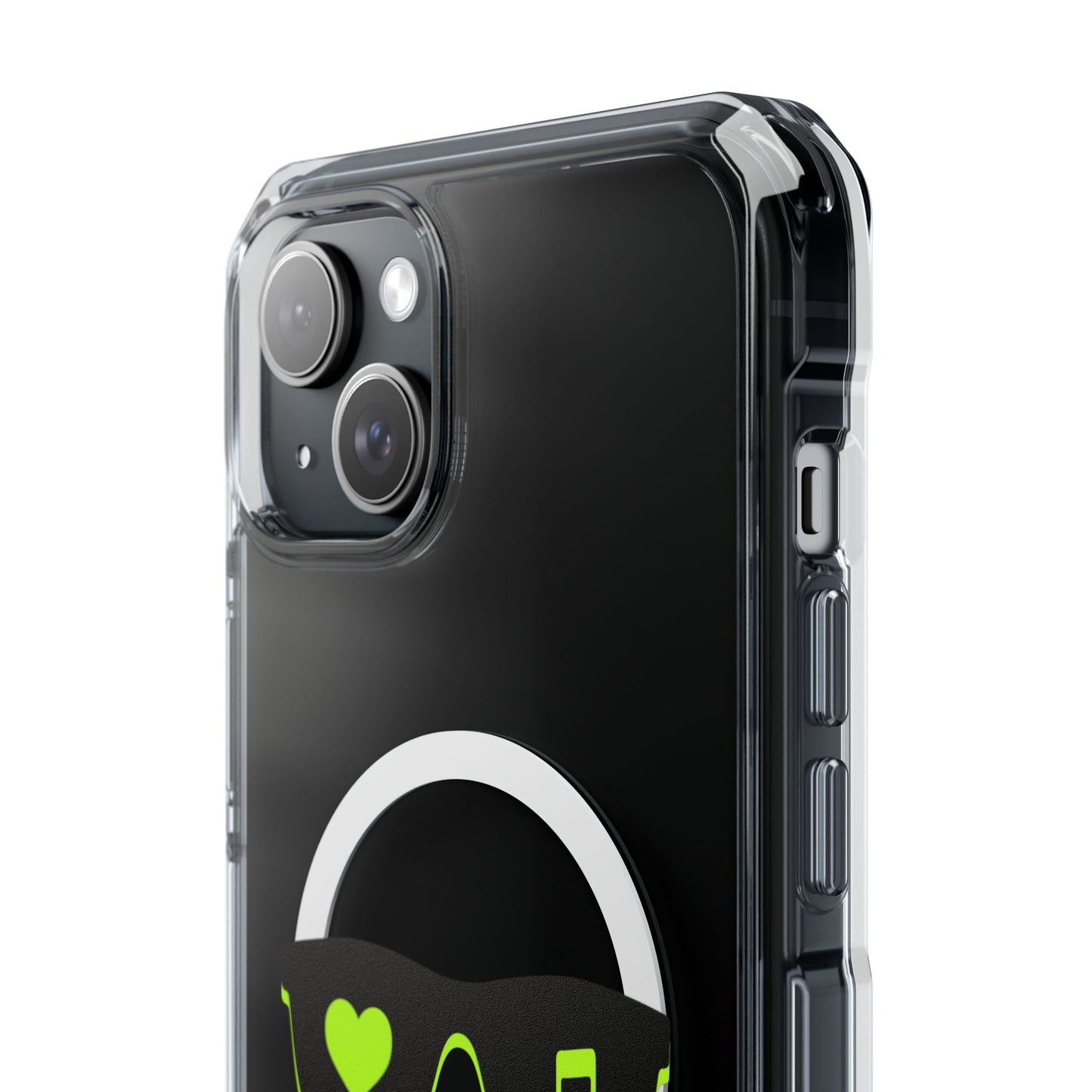 Neon Love Notes Magnetic clear Impact case