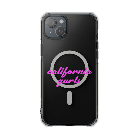 California Script Magnetic Clear Impact cases