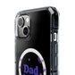 Dad Idea Right! Star & Butterfly Magnetic Clear Impact Case