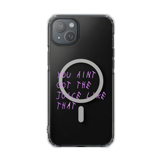 Juice Like That Quote impact case