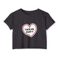 Heartbeats & Midnights Women's Festival Crop Top