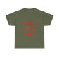 Fierce Femme in Red Unisex Heavy cotton tee