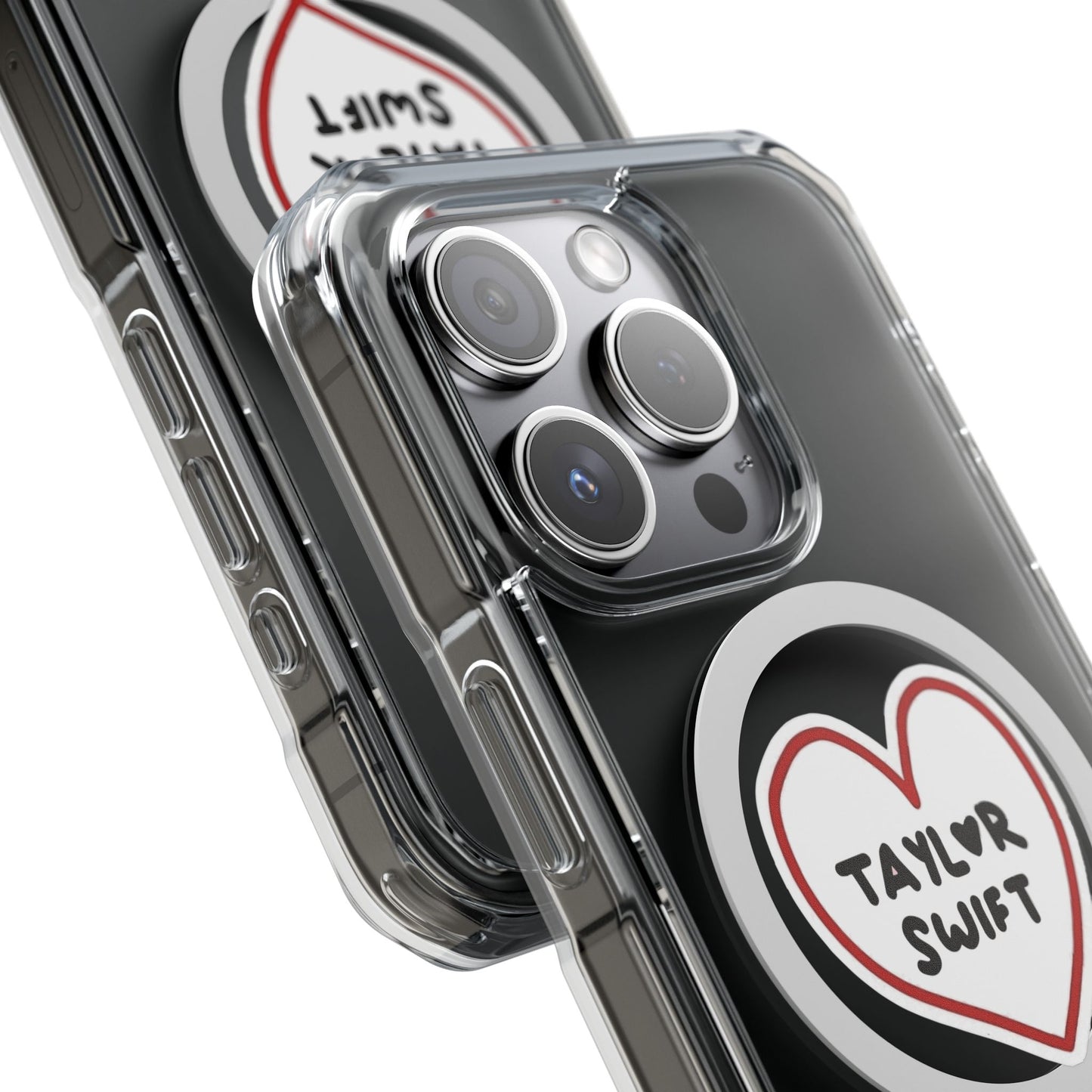 Heartbeats & Midnights Magnetic clear Impact Case