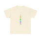Rainbow Lunar Phases Unisex Cotton Tee