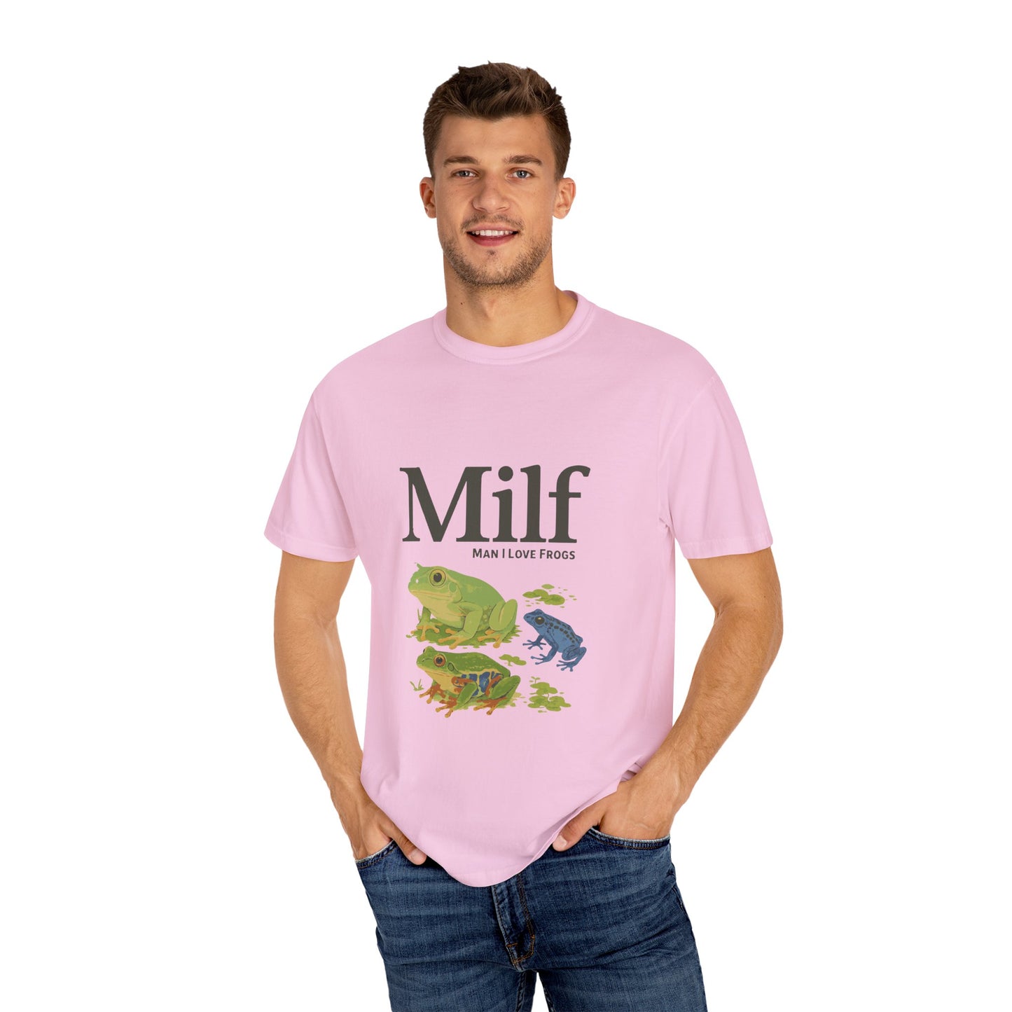 Unisex Garment-Dyed T-shirt – Snazzy Funny Milf Edition