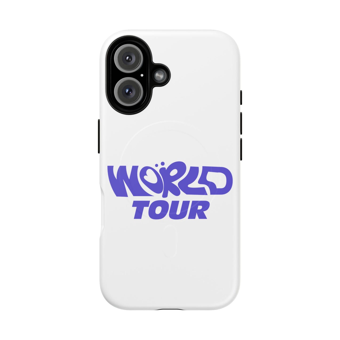 World Tour Bubble Letter Tough Magnetic phone case