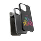 Premium Tough Case for iPhone 12 to 16 Pro Max Showcasing Coldplay’s Iconic A Head Full of Dreams