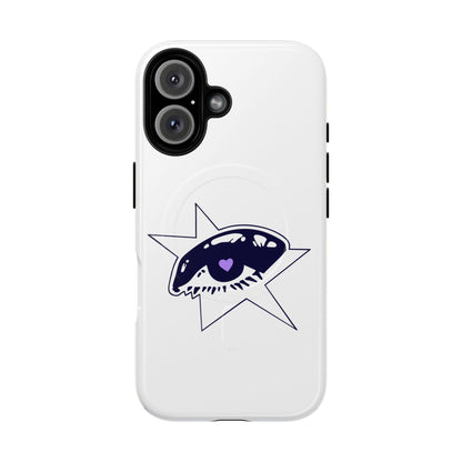 Purple Starry Eye Tough Magnetic phone case