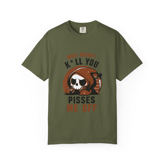 Dyed T-shirt – Snazzy Piss Me off Edition