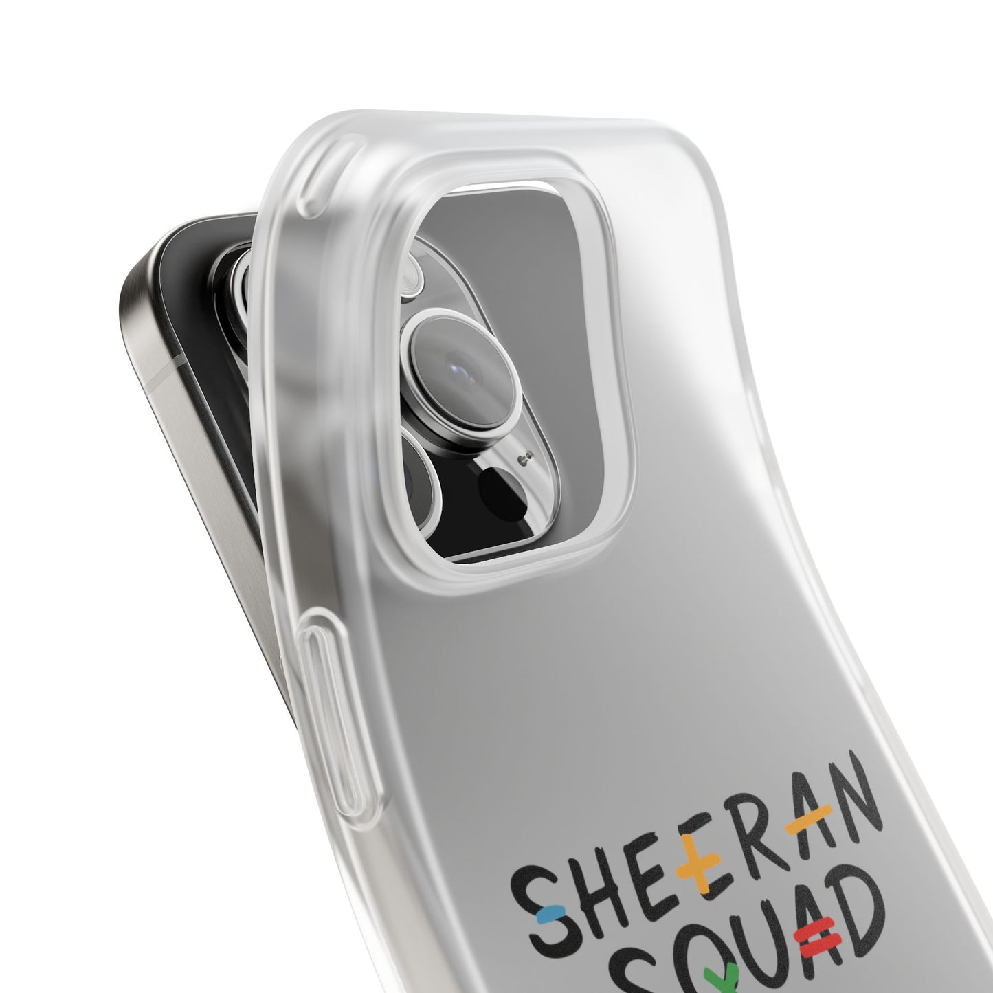 Flexi Case – Sheeran squad edition (iPhone X–16 Pro Max)