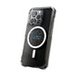 Neon Space Doodles Magnetic Clear Impact case