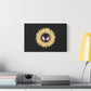 Sunflower Mask Illustration Canvas