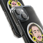 Cartoon Face with Sunflowers Magnetic Impact Case