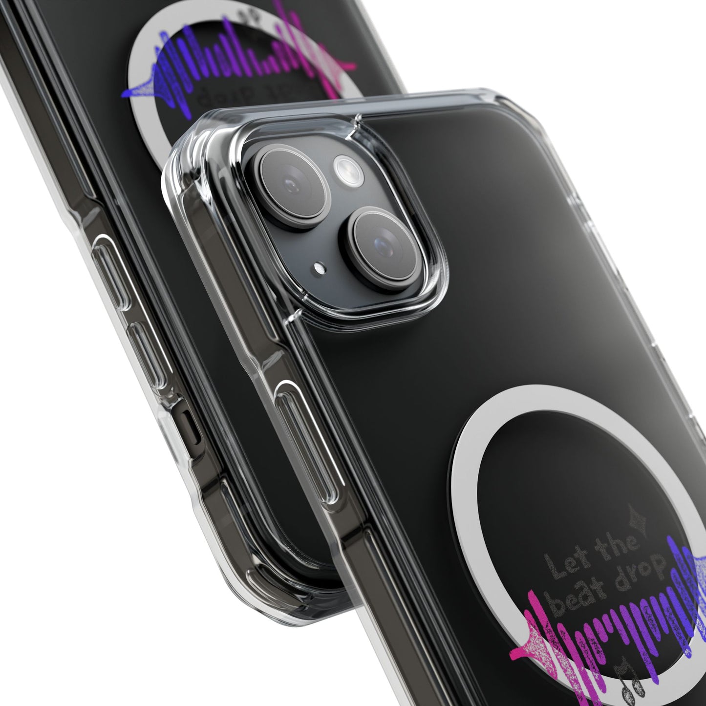 Bold Beats Visualizer Magnetic clear Impact Case