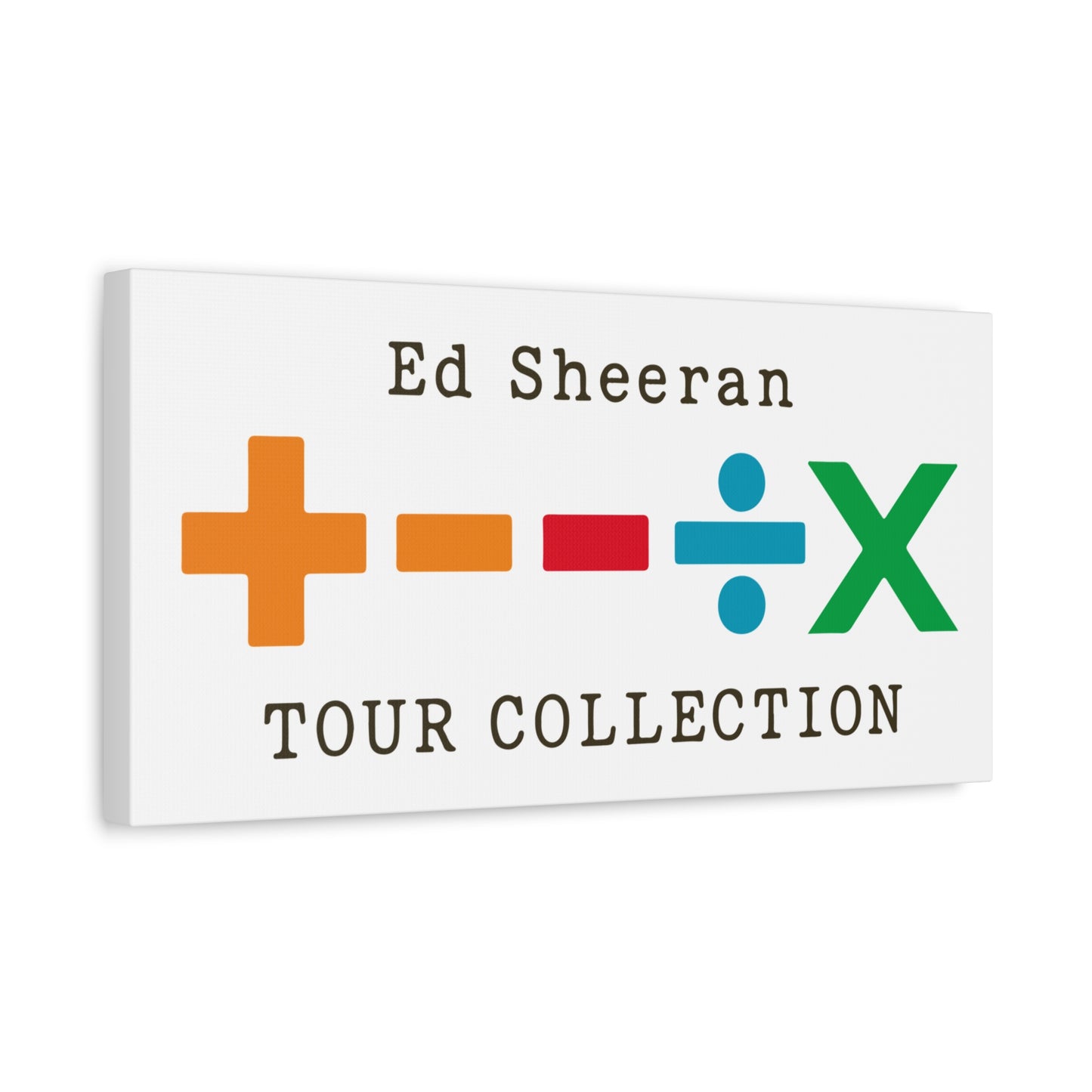 Matte Stretched Canvas, 1.25" Depth – Ed Sheeran Edition