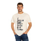 Mixed Message Collage Unisex Dyed T-shirt