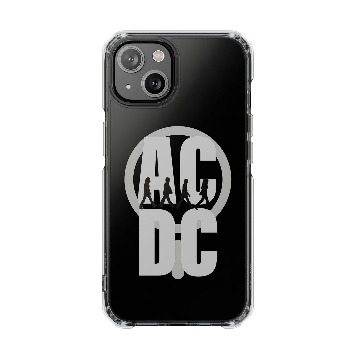 Retro Walk Rock Magnetic Clear Impact case