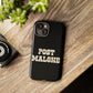 Tough iPhone Case (12–16 Pro Max) – Post Malone Bold Design