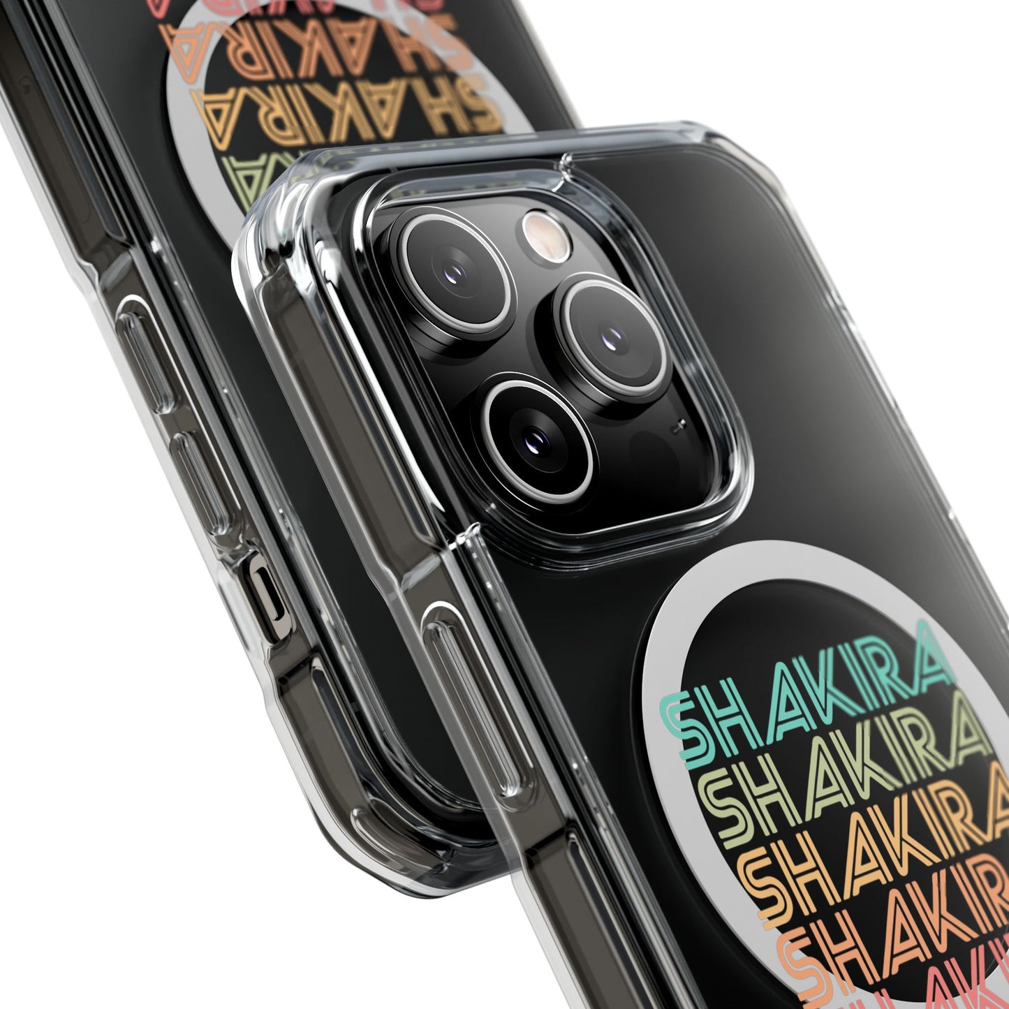 Retro Pop Lines Clear Impact case
