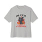 Oversized boxy Tee – Snazzy Evil Edition