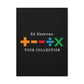 Matte Stretched Canvas, 1.25" Depth – Ed Sheeran Black Edition