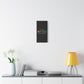 Matte Stretched Canvas, 1.25" Depth – Ed Sheeran Black Edition