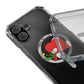Abstract Guitar Sketch Magnetic Clear Impact Case