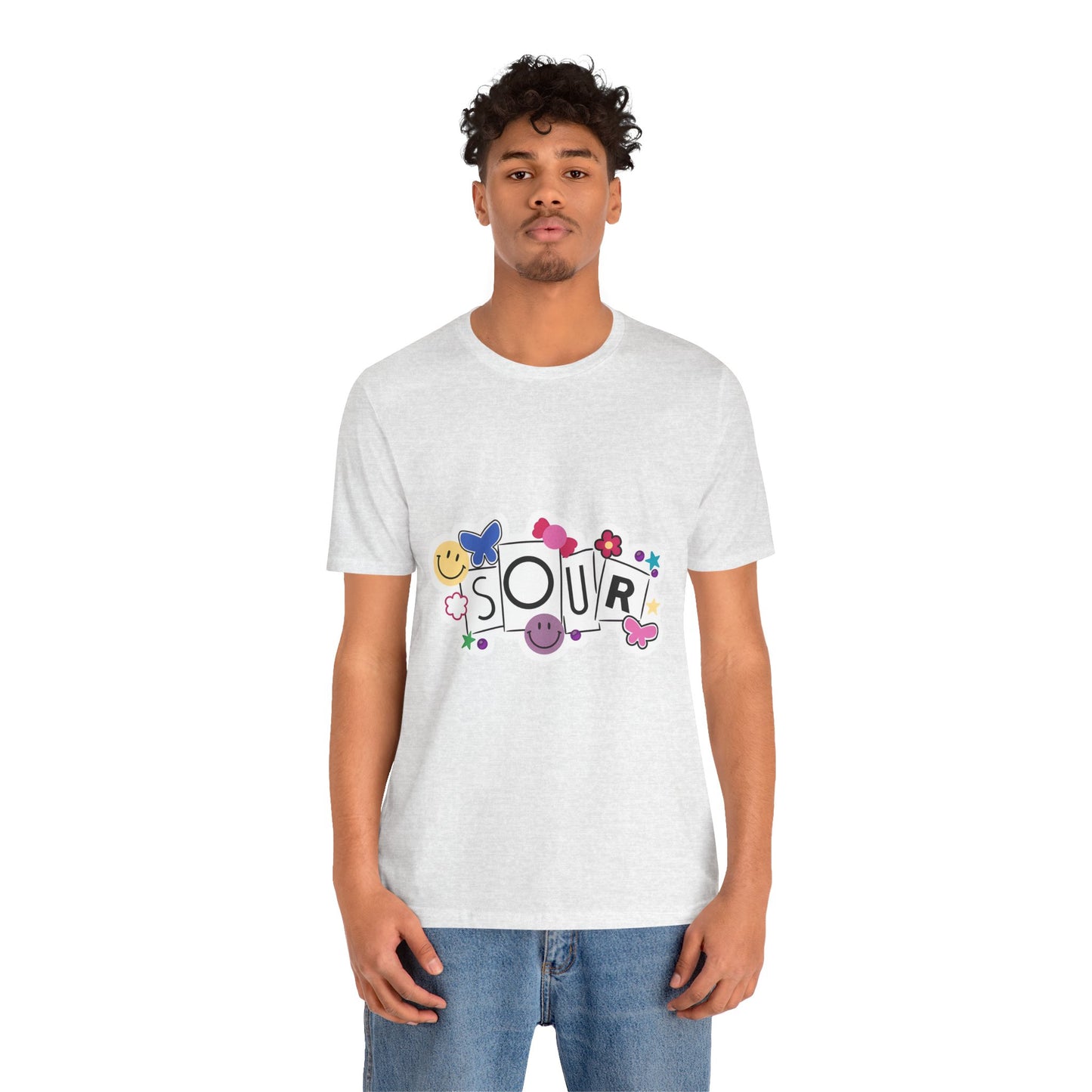 Olivia Rodrigo Unisex Jersey Short Sleeve Tee - Sour