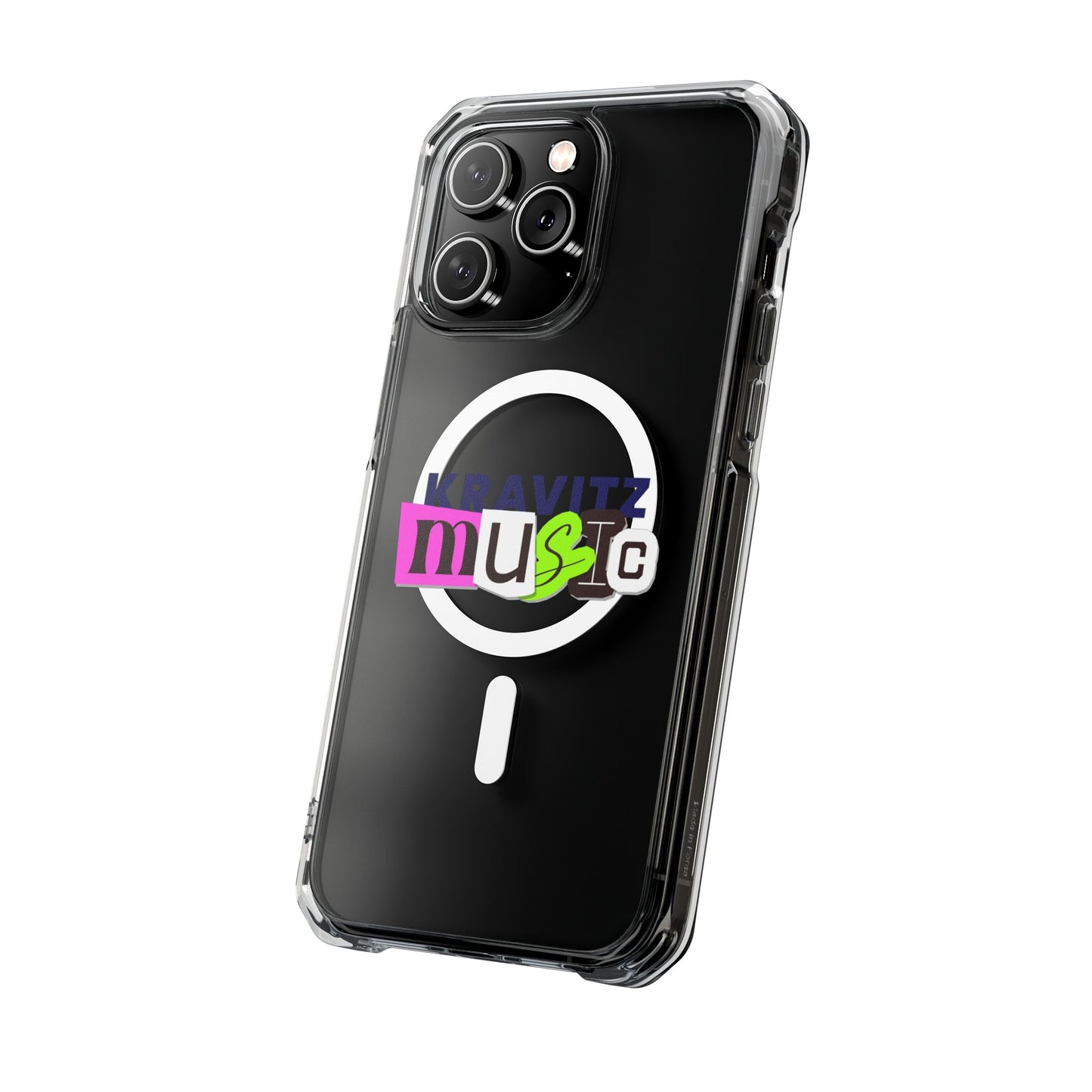 Mixed Tape Music Magnetic clear Impact case