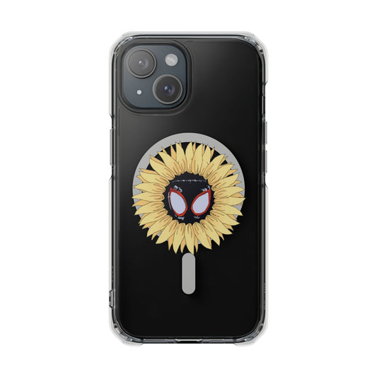 Sunflower Mask Illustration Magnetic Impact Case