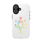 Minimalist Divide Symbol with Brush Tough Magnetic case