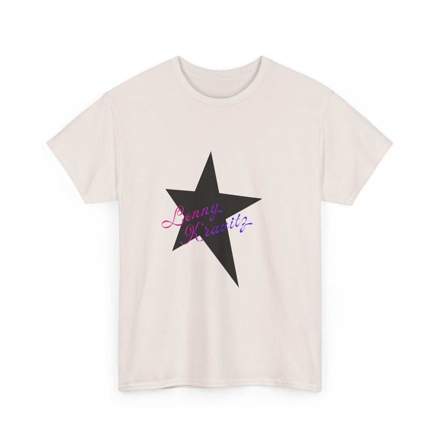 Retro Groove Script Unisex Heavy cotton tee