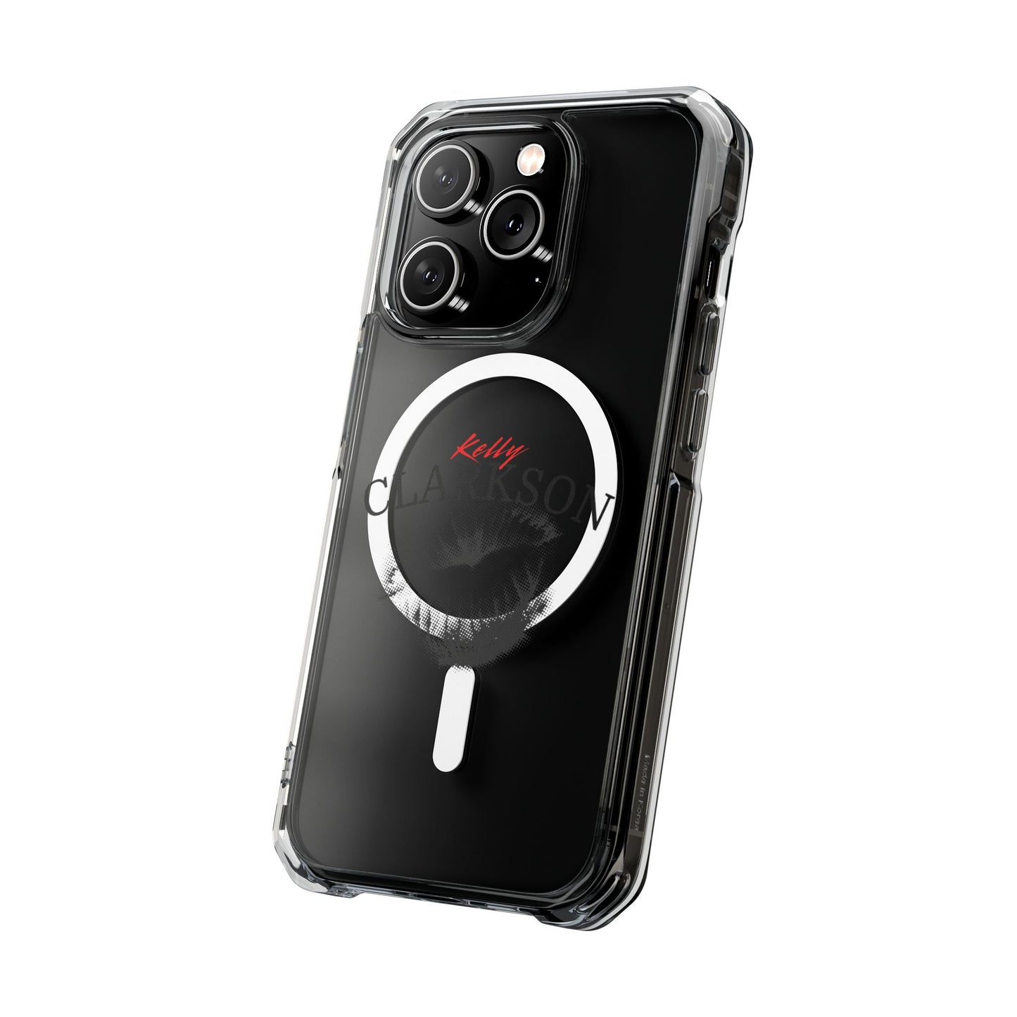 Retro Kiss Sound Magnetic clear Impact Case