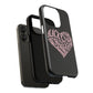 Iphone Born Pink Heart Typography - Tough Magnetic Phone Case