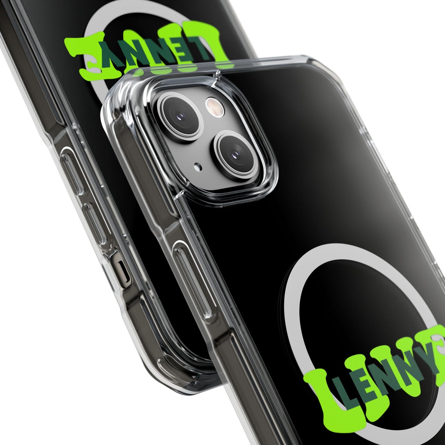 Live Lenny Pop Magnetic clear Impact case