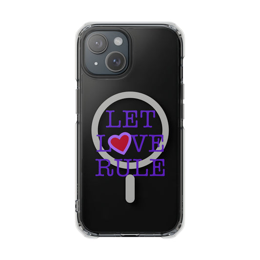 Let Love Rule (Remix) Magnetic clear Impact case