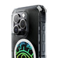 Vibrant Eye and Text Magnetic Clear Impact case
