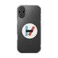 Circle Flame Clear Case
