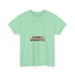 Fire Aura Grid Unisex Heavy cotton tee