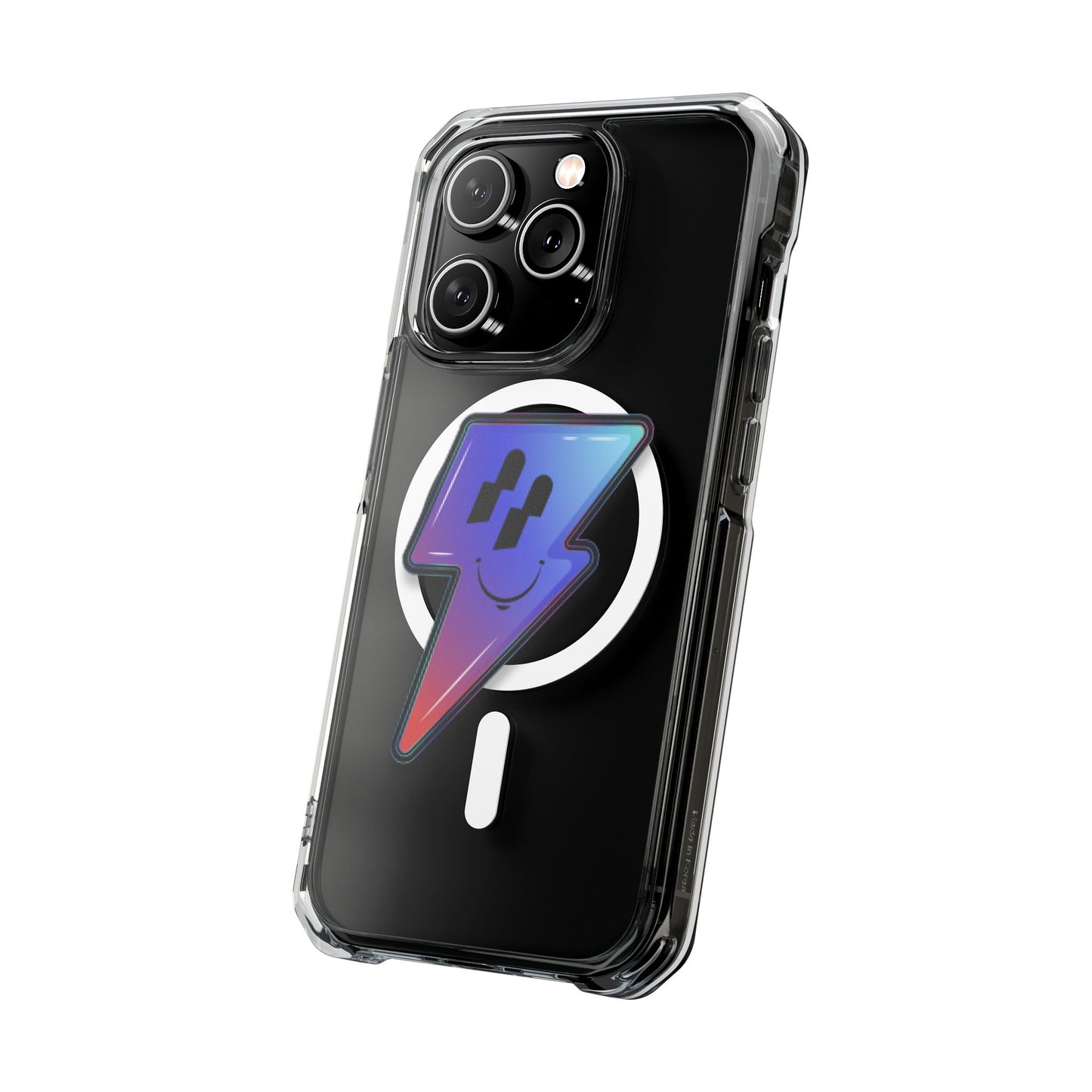 Smiley Charge Pop Magnetic clear Impact case