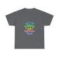 Vibrant Eye and Text Unisex Cotton Tee