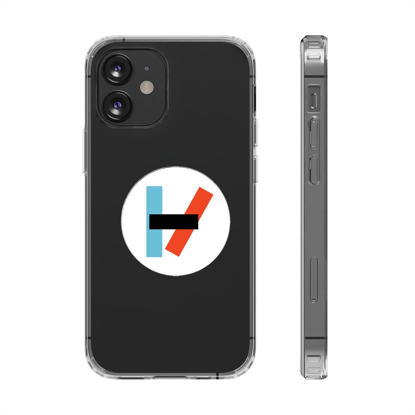 Circle Flame Clear Case