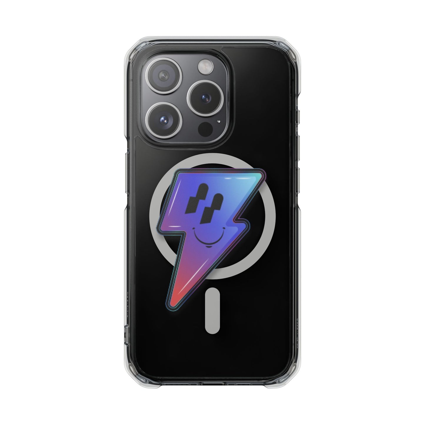 Smiley Charge Pop Magnetic clear Impact case