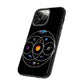 Premium Tough Case for iPhone 12 to 16 Pro Max Showcasing Coldplay’s Illustration Concept