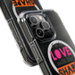 Orange Divide Symbol Magnetic Clear Impact Case