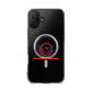 Smiley Beats Graphic Magnetic Clear Impact Case