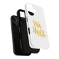 Golden Brush Script Tough Magnetic Case