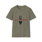Dual Name Impact - Unisex Softstyle T-shirt