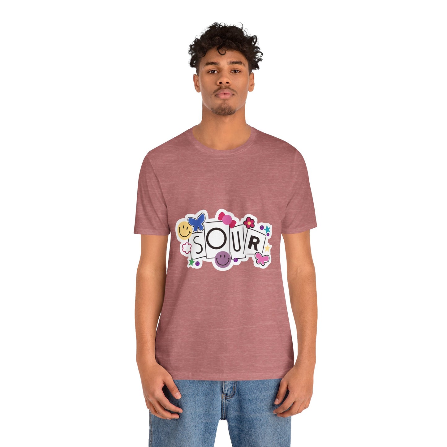Olivia Rodrigo Unisex Jersey Short Sleeve Tee - Sour