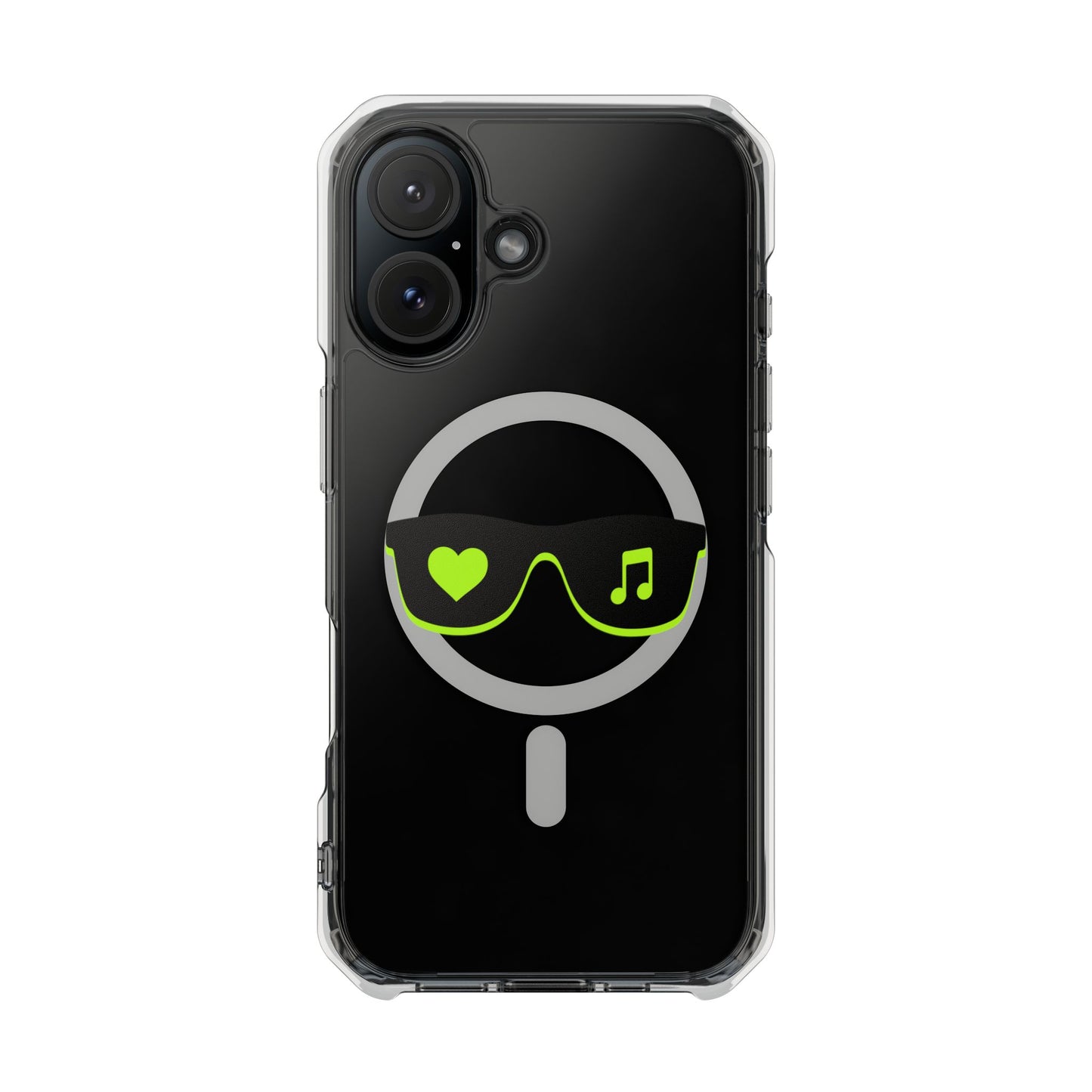 Neon Love Notes Magnetic clear Impact case